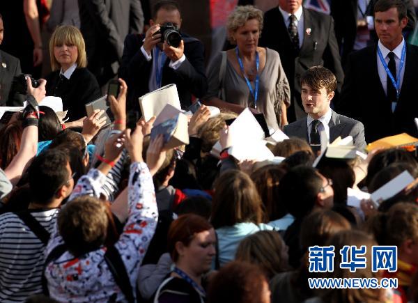 L&apos;avant-première du dernier volet du film Harry Potter 7 à Londres 5