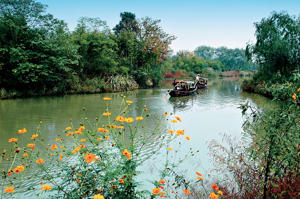 Le Parc national de zones humides de Xixi, à Hangzhou