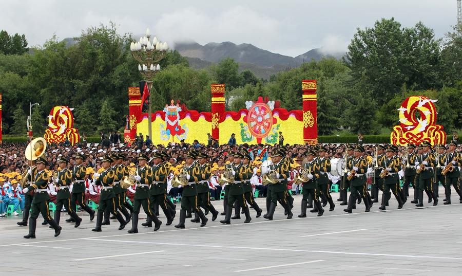 Le Tibet célèbre le 60e anniversaire de sa libération pacifique 6