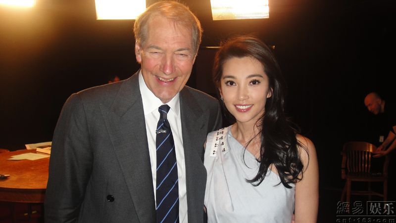 Li Bingbing invitée sur les plateaux TV américains