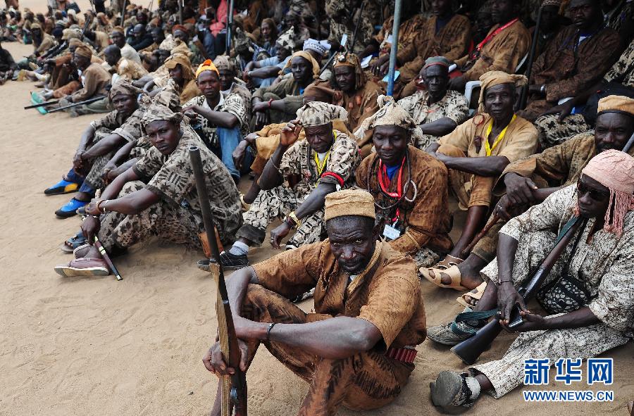 Le 25 juillet à Abidjan, capitale économique ivoirienne, des chasseurs se réunissent.