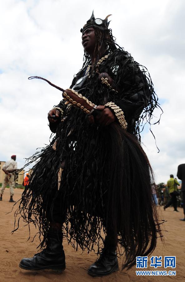 Le 25 juillet à Abidjan, capitale économique ivoirienne, des chasseurs se réunissent.