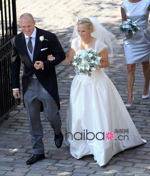 Un mariage royal discret : la princesse Zara Phillips épouse Mike Tindall 2