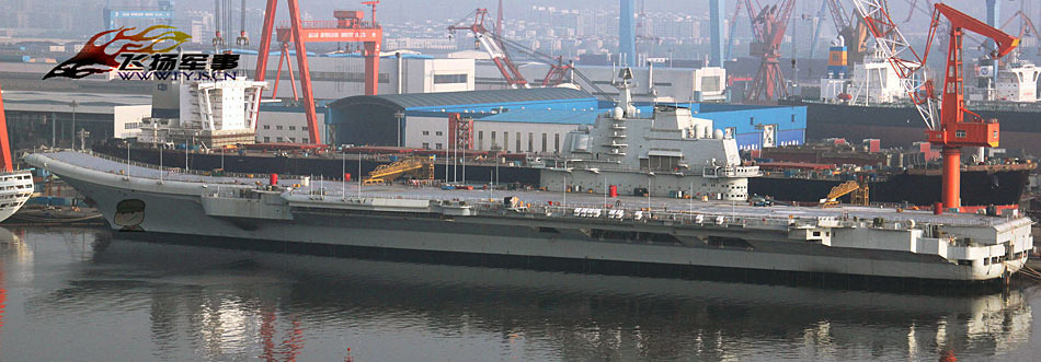 Le porte-avion chinois bientôt à l'essai1