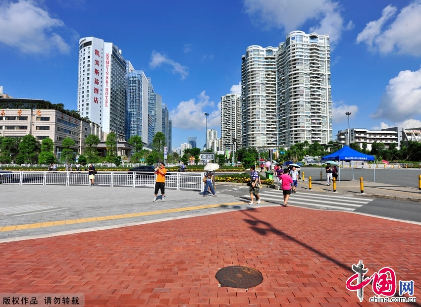 Universiade : à la découverte du Centre des sports de la baie de Shenzhen(1)