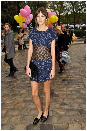 Album photo : le style tendance d&apos;Alexa Chung3