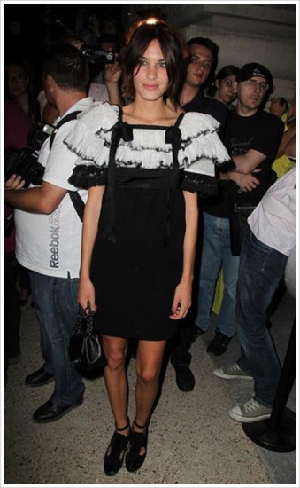 Album photo : le style tendance d&apos;Alexa Chung2