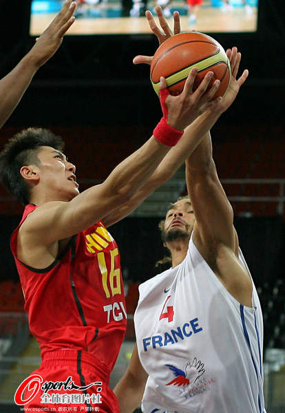 Basketball/Tournoi de Londres : la France bat la Chine 76-59(2)