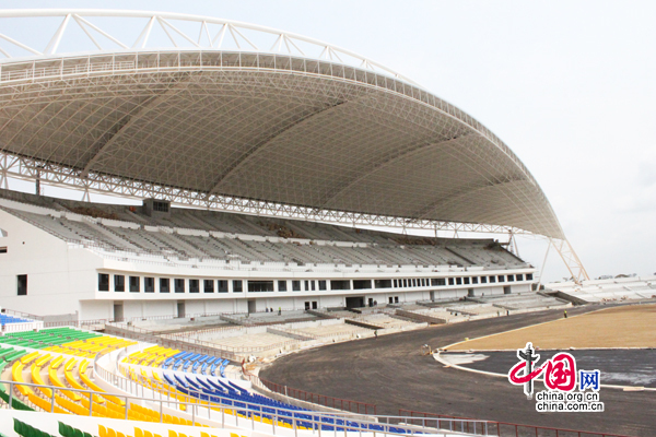 Le stade national du Gabon construit par SCG_5