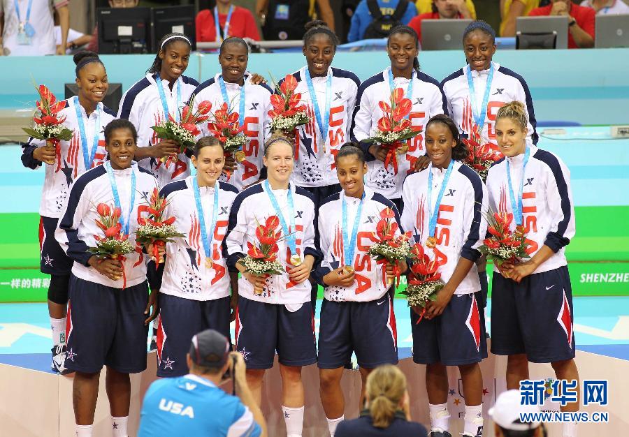 Universiade : les États-Unis remportent le championnat de basket féminin(1)