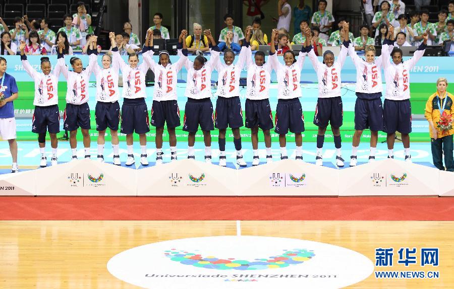 Universiade : les États-Unis remportent le championnat de basket féminin(3)