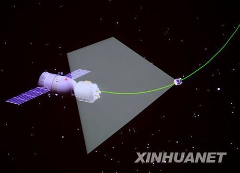 Le vaisseau spatial Shenzhou VII