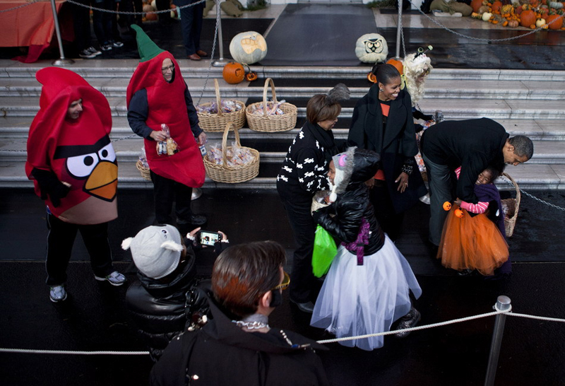 Célébration d&apos;Halloween à la Maison Blanche2