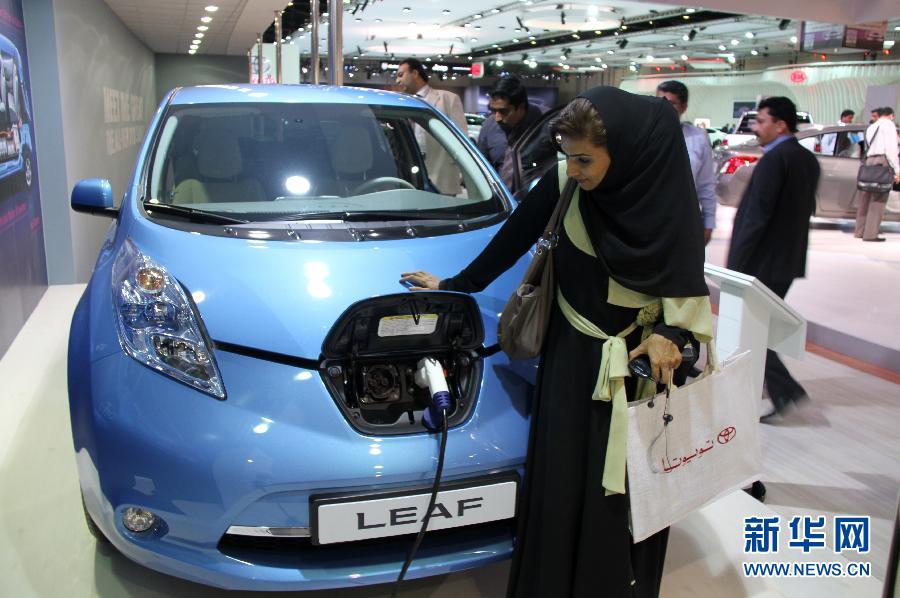 Voitures aux nouvelles énergies au Salon de l'auto de Dubaï(3)
