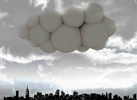 Passing Cloud, un dirigeable futuriste