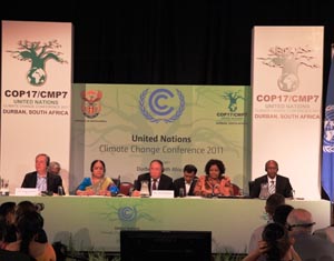 Les attentes du secrétaire général de l'ONU pour la conférence du climat de Durban
