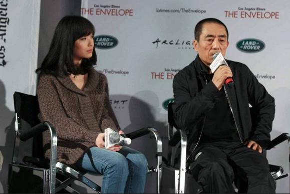 Zhang Yimou fait la promotion du film The Flowers of War à Los Angeles4