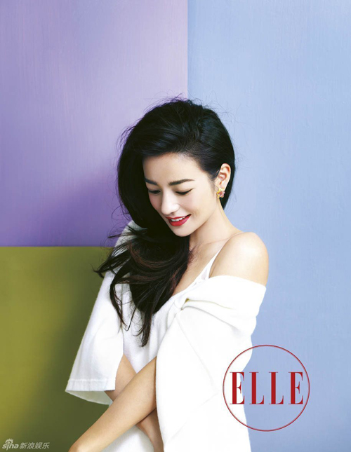 La charmante Zhao Wei fait la une du magazine Elle3