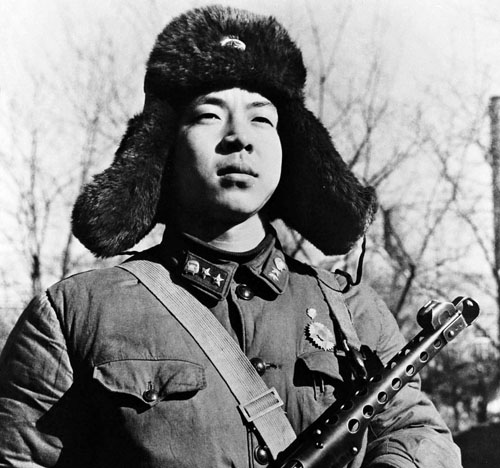 Le soldat modèle chinois Lei Feng 