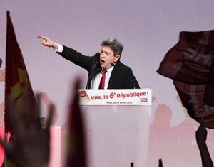 Remontée en puissance de Jean-Luc Mélenchon avant l'élection