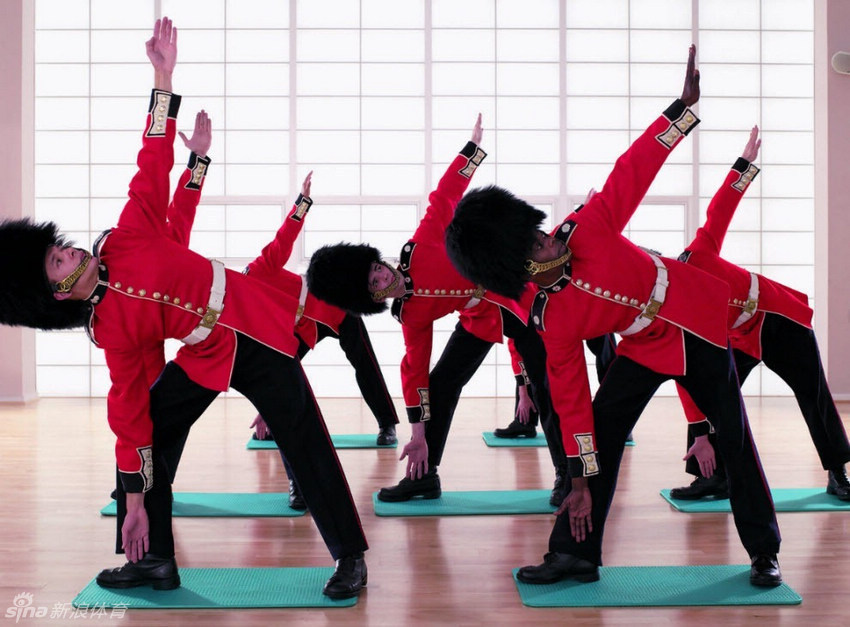 Olympic Guards, par le photographe britannique Gideon Hart