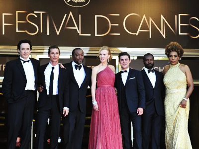 Le tapis rouge du film Paperboy à Cannes en présence de Nicole Kidman