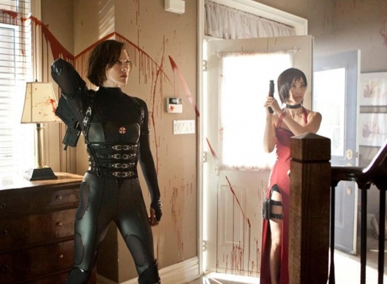 Resident Evil 5 : Li Bingbing en plein tournage