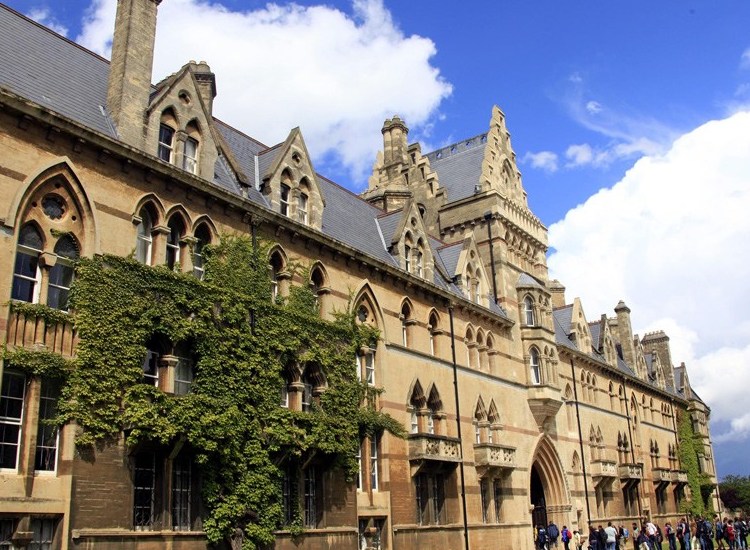 L'Université d'Oxford en été