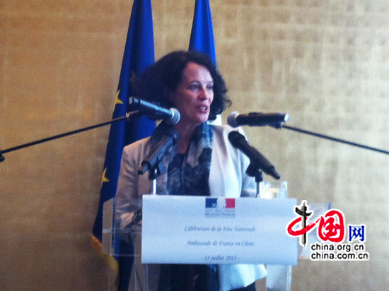 Fête nationale française : réception dans la nouvelle ambassade de France en Chine