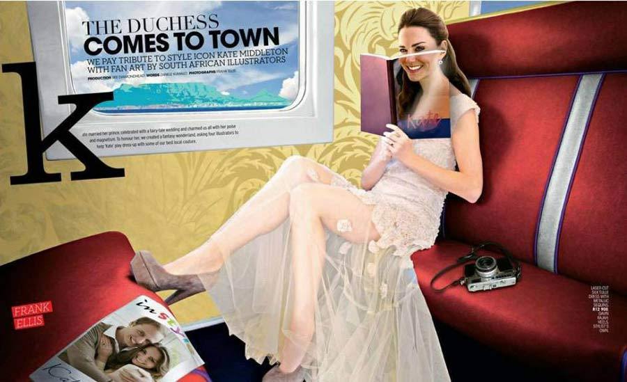 Kate Middleton en couverture de Marie Claire