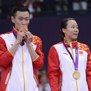 Double mixte : Zhang Nan et Zhao Yunlei en or