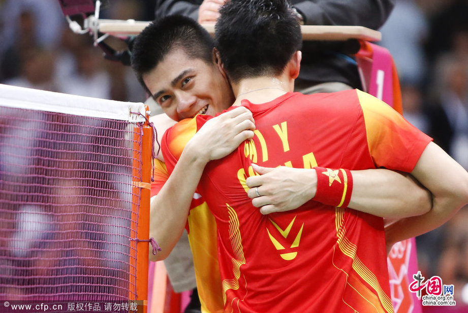 JO-2012/badminton : les Chinois Cai Yun/Fu Haifeng remportent le double messieurs