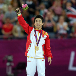 JO-2012: Le gymnaste chinois Zou Kai sacré champion olympique au sol