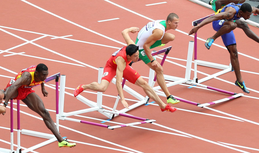 Liu Xiang éliminé en séries du 110m haies_3