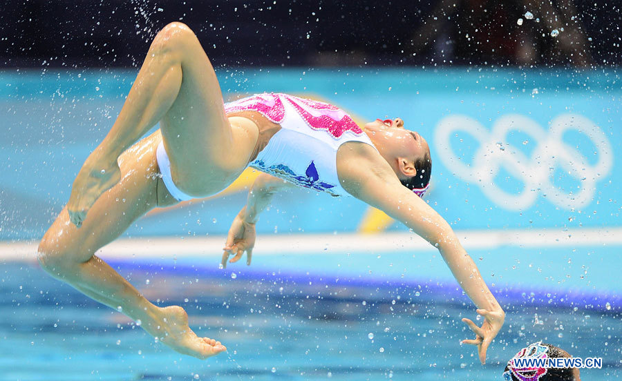 JO-2012 - Natation synchronisée: La Chine a pris l'argent