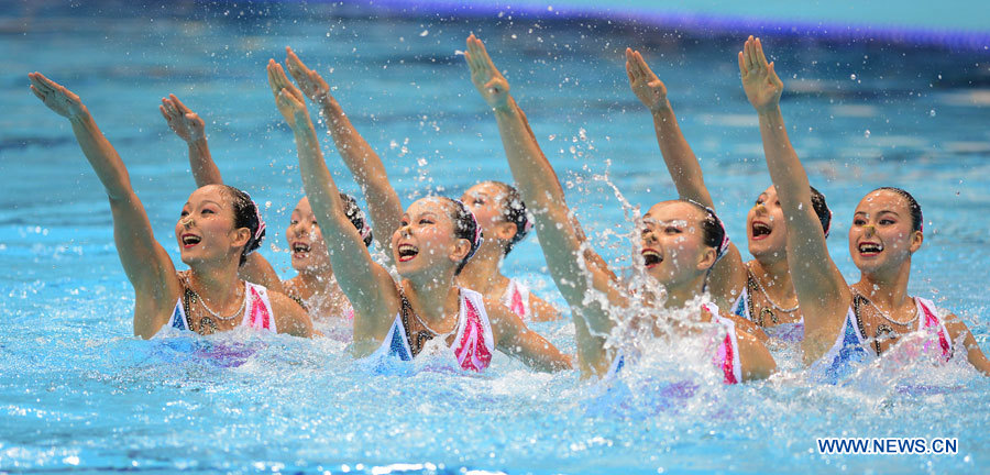 JO-2012 - Natation synchronisée: La Chine a pris l'argent