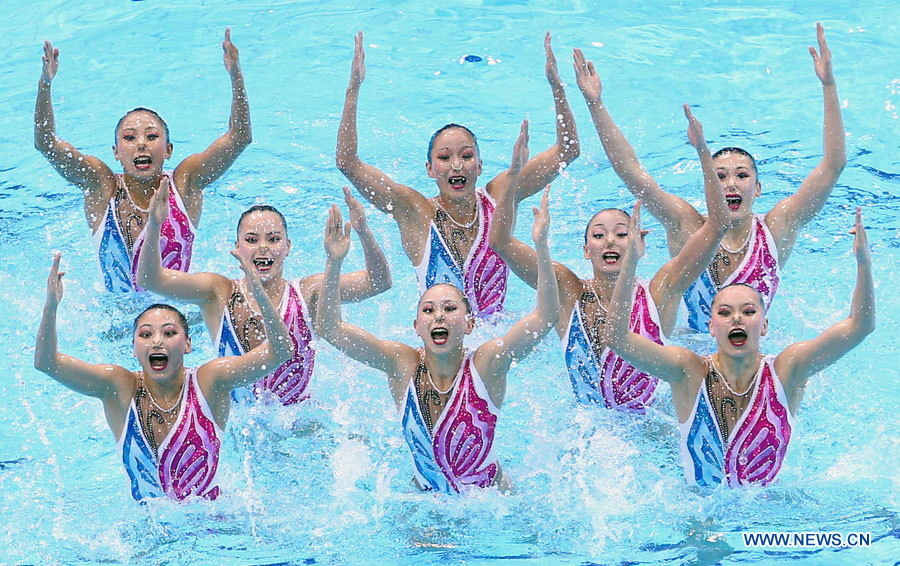 JO-2012 - Natation synchronisée: La Chine a pris l'argent