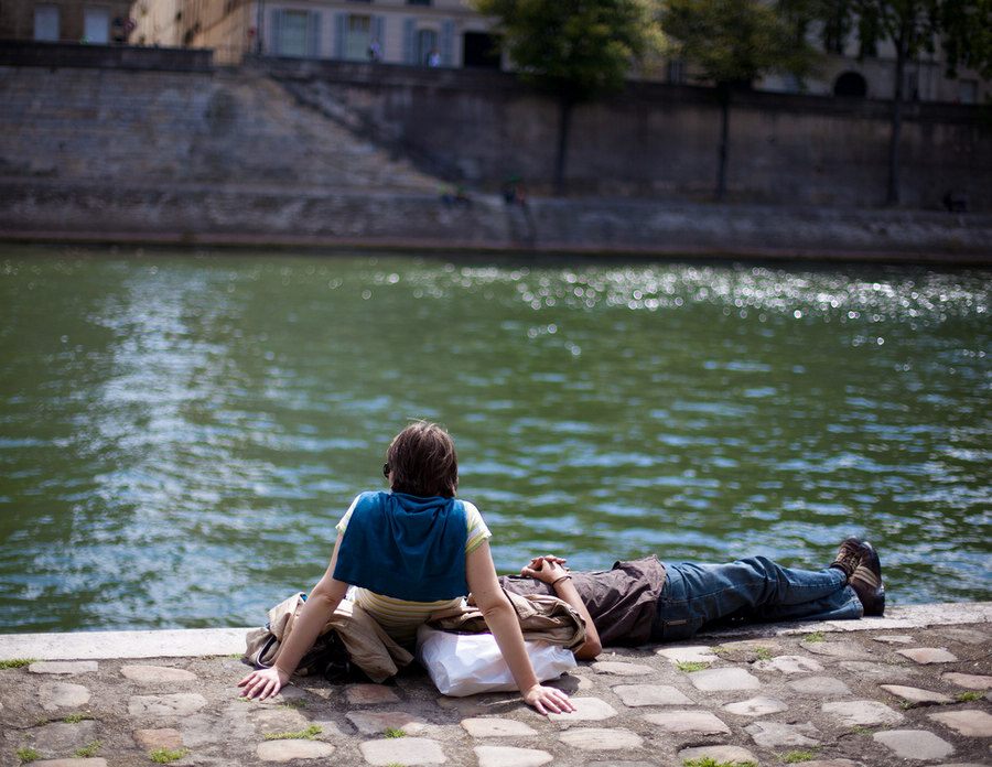 Paris et les Parisiens sous l'objectif d'un photographe français