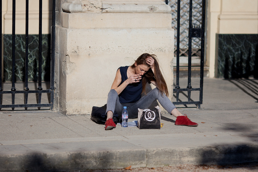 Paris et les Parisiens sous l'objectif d'un photographe français