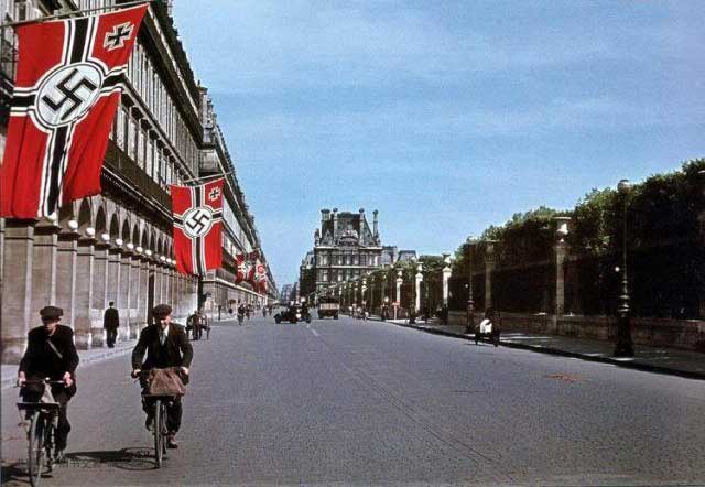 Photos anciennes : Paris occupé par l'Allemagne nazie