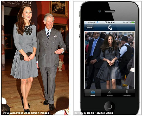 Une application pour suivre le style de Kate Middleton 1