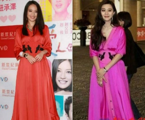 Fan Bingbing et Shu Qi partagent le même goût de la mode 1