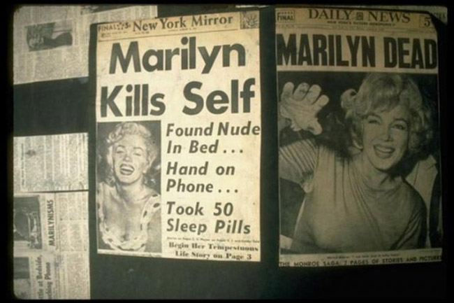 Le secret du « suicide » de Marilyn Monroe dévoilé