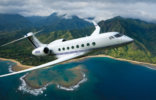 Les cinq types de jets privés préférés des riches
