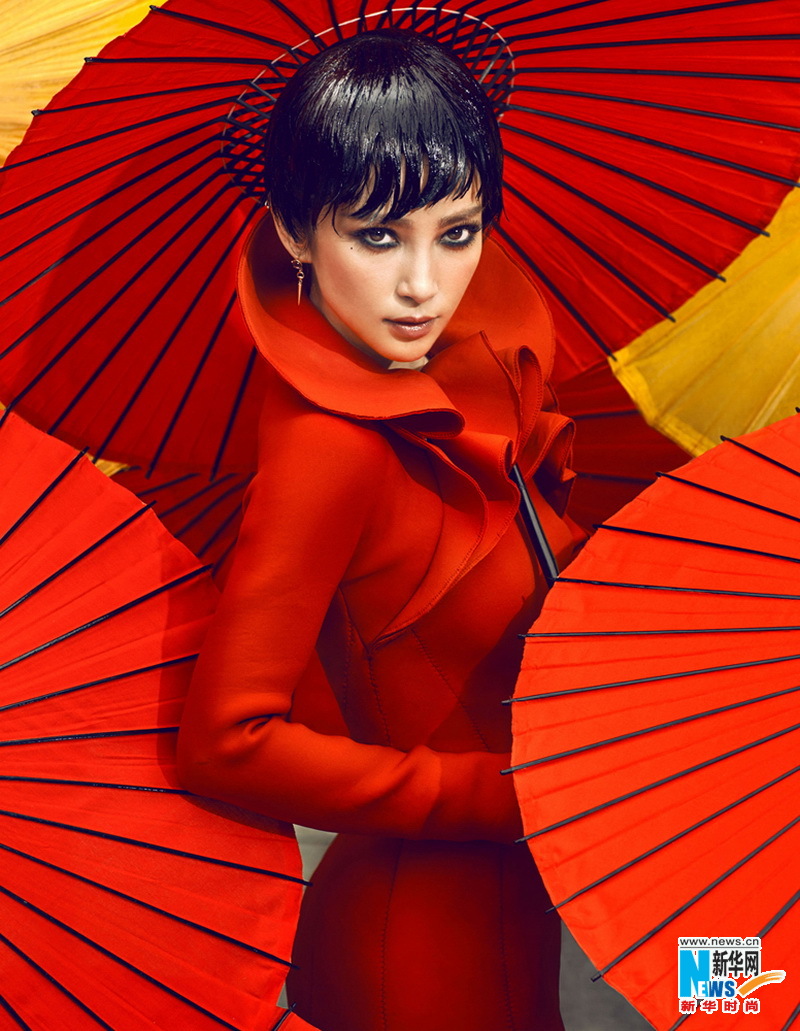 La vedette chinoise Li Bingbing en couverture de Vogue
