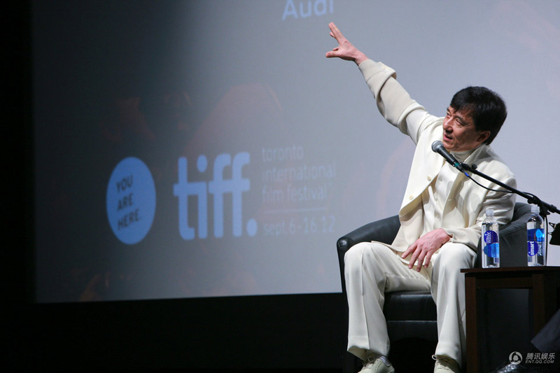 Jackie Chan à Toronto pour son nouveau film CZ12 7