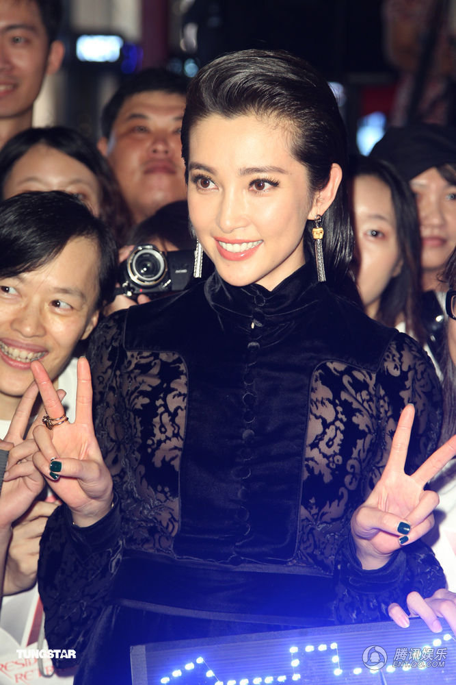 Li Bingbing à Taiwan pour son nouveau film Resident Evil : Retribution 3