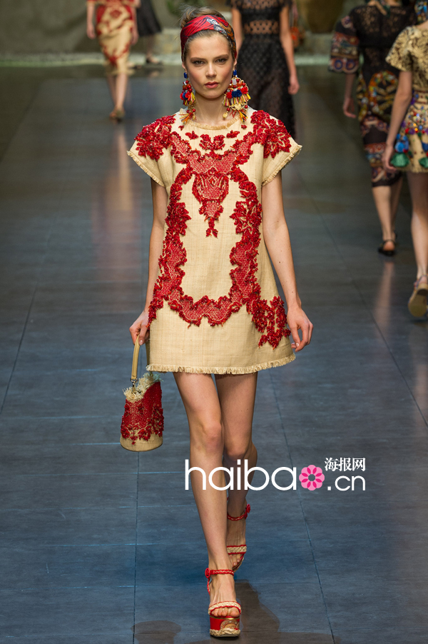 Fashion Week de Milan: défilé Dolce Gabbana 13