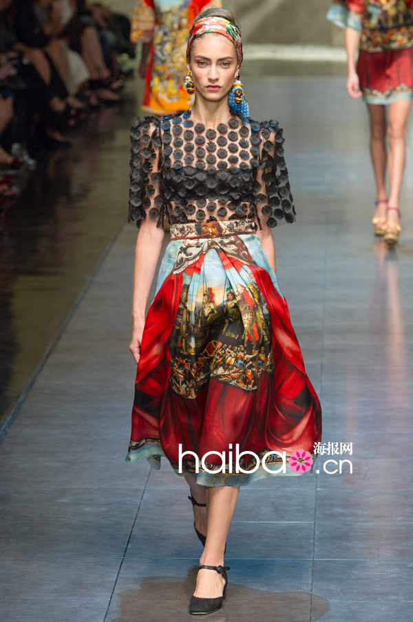 Fashion Week de Milan: défilé Dolce Gabbana 15