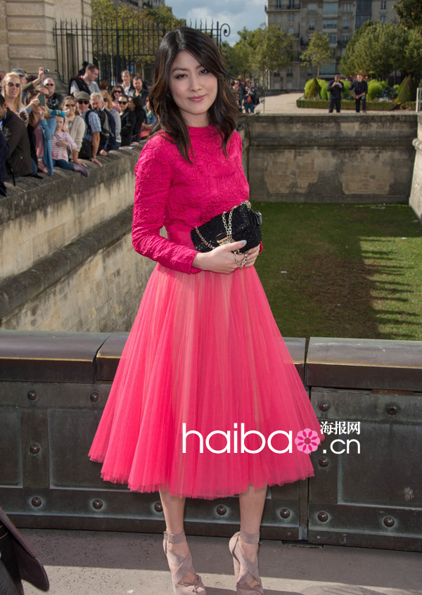 Fashion Week de Paris : des stars chinoises aux premiers rangs du défilé Dior 3